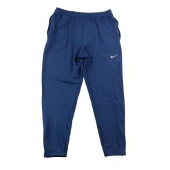 Second life - Spodnie dresowe męskie Essential Knit Pant - Jak nowy. Niebieskie spodnie sportowe męskie Nike, m, bez wzorów, z dresówki, do biegania. Za 127.76 zł.