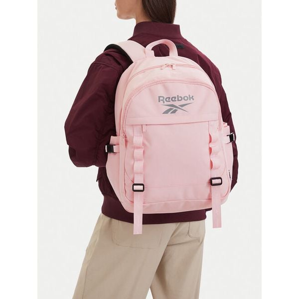 Plecak Reebok. Czerwone plecaki damskie Reebok, bez wzorów. Za 159.99 zł.