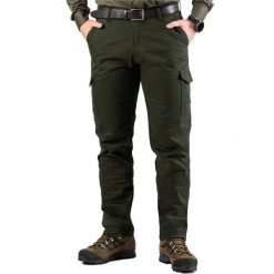 Spodnie myśliwskie męskie Tagart Traper 2 Green o kroju bojówki. Zielone spodnie materiałowe męskie tagart, m, bez wzorów. Za 379.00 zł.