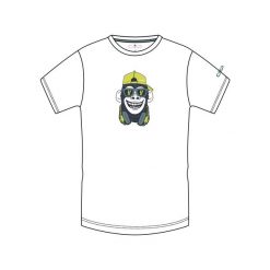 Koszulka dziecięca turystyczna CMP 38T6744. Białe t-shirty dla chłopców CMP, bez wzorów, z poliesteru, bez ramiączek. Za 47.99 zł.