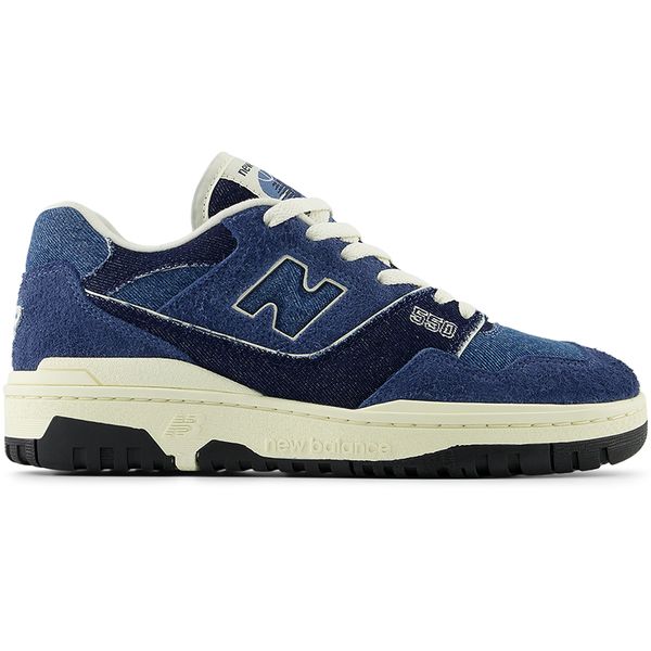 Buty damskie New Balance BBW550GH – niebieskie. Niebieskie obuwie sportowe damskie New Balance, bez wzorów, z materiału. Za 299.99 zł.