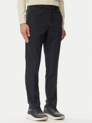 BOSS Chinosy Goc Swing 50564285 Granatowy Regular Fit. Niebieskie eleganckie spodnie męskie Boss, m, bez wzorów, z syntetyku. Za 699.99 zł.