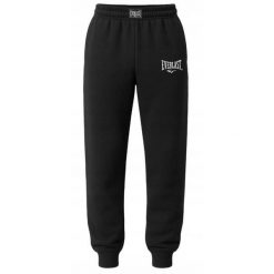 Spodnie dresowe dla mężczyzn Everlast SPD001. Czarne spodnie sportowe męskie Everlast, na lato, m, bez wzorów, z dresówki, trekkingowe. W wyprzedaży za 89.99 zł.