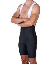Spodenki Rowerowe z Wkładką Dr Pad ® Męskie Luxa Finest Black. Czarne krótkie spodenki sportowe męskie LUXA, l, bez wzorów, z lycry, na fitness i siłownię. Za 969.74 zł.