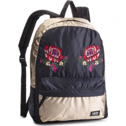 Plecak VANS - Dena Festival VA3T7AUNX Gold Shine. Czarne plecaki damskie Vans, z materiału, sportowe. Za 199.00 zł.