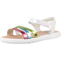 Sandały PABLOSKY 429704P Biały. Białe sandały damskie Pablosky, bez wzorów, ze skóry, bez obcasa, bez zapięcia. Za 165.99 zł.