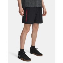 Spodenki Męskie Under Armour Treningowe Szybkoschnące Tech Wovn Wordmark. Czarne buty sportowe męskie Under Armour, m, bez wzorów, na fitness i siłownię. Za 139.99 zł.
