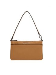 MICHAEL Michael Kors Torebka Jet Set 32F5SJ6F6L Brązowy. Brązowe kopertówki damskie MICHAEL Michael Kors, bez wzorów, ze skóry, bez dodatków. Za 529.99 zł.
