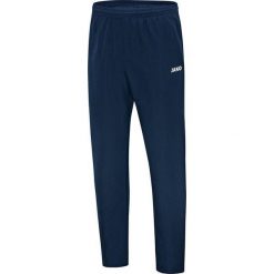 Damskie spodnie dresowe Jako loisir Classico. Niebieskie spodnie sportowe damskie Jako, bez wzorów, z dresówki, do piłki nożnej. Za 262.50 zł.