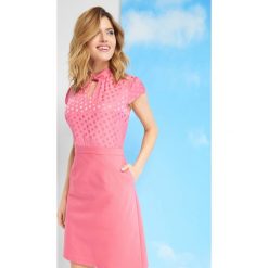 Sukienka bimaterial w grochy. Sukienki damskie marki Orsay. Za 159.99 zł.