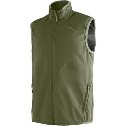 Kurtka puchowa bez rękawów Maier Sports Brims. Zielone kurtki męskie Maier Sports, bez wzorów, z materiału, bez kaptura. Za 515.50 zł.