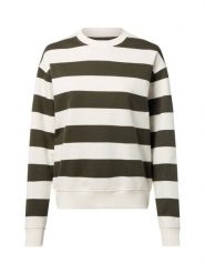 Marie Lund Bluza Kobiety Bawełna zielony|biały, L. Białe bluzy damskie Marie Lund, l, bez wzorów, z bawełny, bez kaptura. Za 139.95 zł.
