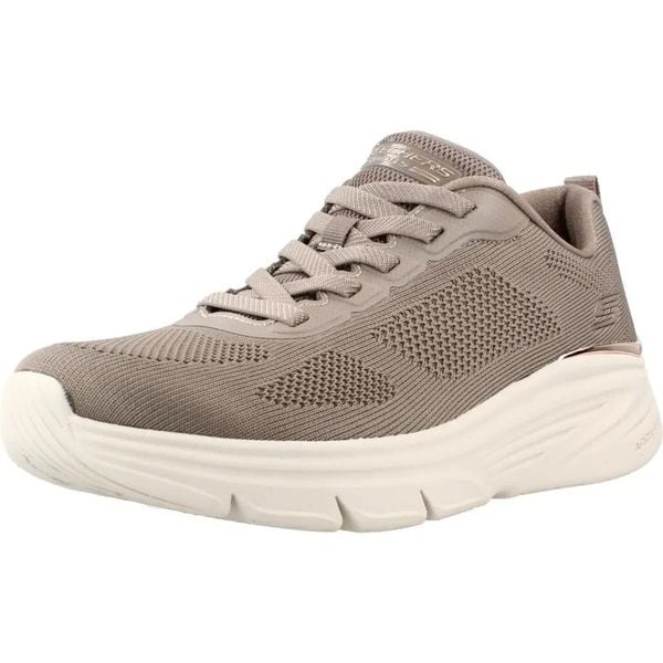 Buty SKECHERS BOBS ARCH FIT ELEV8 Beżowy. Brązowe obuwie sportowe damskie Skechers, bez wzorów, z tkaniny, na fitness i siłownię. Za 283.99 zł.