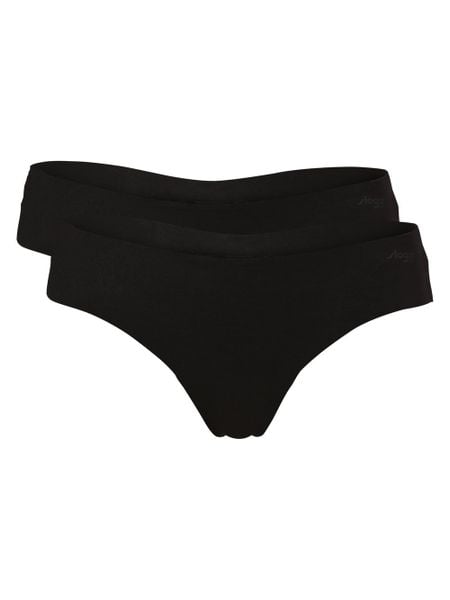 Sloggi stringi hipster pakowane po 2 szt. Kobiety czarny, XL. Czarne stringi damskie Sloggi, xl, bez wzorów. Za 79.95 zł.