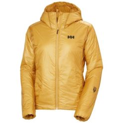 Damska kurtka z kapturem Helly Hansen Odin Everdown. Żółte kurtki sportowe damskie Helly Hansen, bez wzorów, z kapturem, narciarskie. Za 1,836.50 zł.