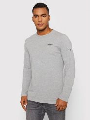 Pepe Jeans Longsleeve Original Basic 2 Long N PM508211 Szary Slim Fit. Szare bluzki z długim rękawem męskie Pepe Jeans, m, bez wzorów, z bawełny, bez kołnierzyka. Za 89.99 zł.
