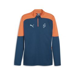 Bluza piłkarska PUMA x NEYMAR JR Creativity z zamkiem błyskawicznym 1/4 PUMA. Brązowe bluzy męskie Puma, s, bez wzorów, bez kaptura, do piłki nożnej. Za 229.99 zł.