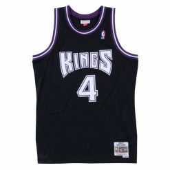 Koszulka Mitchell&Ness NBA Sc Kings Chris Webber - SMJYGS18205-SKIBLCK00CWE. Czarne koszulki sportowe męskie Mitchell & Ness, bez wzorów, bez kołnierzyka, bez ramiączek, do koszykówki. Za 435.85 zł.