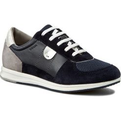 Półbuty GEOX - D Avery B D52H5B 05422 C4002 Morski. Niebieskie półbuty damskie Geox, z materiału. W wyprzedaży za 259.00 zł.