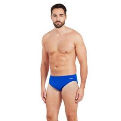 Zoggs Mens Cottesloe Racer - Royal Blue - Rozmiar 40. Niebieskie kąpielówki męskie ZOGGS, m, bez wzorów, z poliesteru, do pływania. Za 122.76 zł.