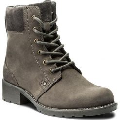 Botki CLARKS - Orinoco Spice 261267414 Grey Nubuck. Botki damskie Clarks. W wyprzedaży za 309.00 zł.