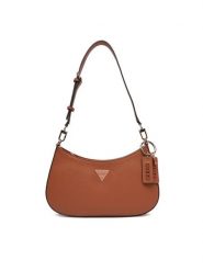 Guess Torebka Noelle II HWZG96 72180 Brązowy. Brązowe torebki do ręki damskie Guess, z aplikacjami, ze skóry, bez dodatków. Za 329.99 zł.