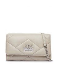 Armani Exchange Torebka XW000358 AF26568 U6208 Beżowy. Brązowe torebki do ręki damskie Armani Exchange, bez wzorów, ze skóry, wizytowe, bez dodatków. Za 454.99 zł.
