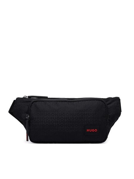 HUGO Nerka 50563515 Czarny. Czarne saszetki męskie Hugo, z materiału. Za 478.99 zł.
