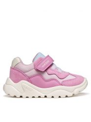 Geox Sneakersy B Ciufciuf Girl B455QB 0FU22 CE8E4 S Różowy jasny. Czerwone buty sportowe dziewczęce Geox, bez wzorów, ze skóry, bez zapięcia. Za 249.99 zł.