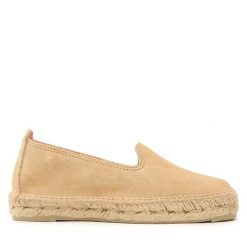 Espadryle Manebi. Brązowe espadryle damskie Manebi, bez wzorów, bez obcasa, bez zapięcia. Za 379.99 zł.