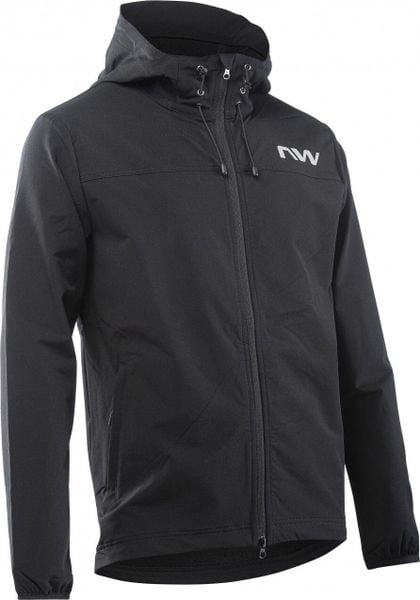 Kurtka wodoodporna Northwave Rampage Lightshell. Czarne kurtki sportowe męskie Northwave, l, bez wzorów, z materiału, rowerowe. Za 479.99 zł.