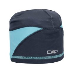 Czapka damska turystyczna CMP 6505706. Niebieskie czapki i kapelusze damskie CMP, na zimę, bez wzorów, z tkaniny, sportowe. Za 105.00 zł.