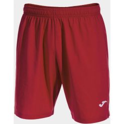 Szorty Joma Eurocopa III. Czerwone krótkie spodenki sportowe męskie Joma, bez wzorów, do piłki nożnej. Za 154.99 zł.