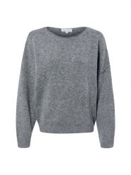 Marie Lund Sweter Kobiety szary, S. Szare swetry damskie Marie Lund, s, bez wzorów, z wełny, bez kołnierzyka, bez ramiączek, bez kaptura. Za 249.95 zł.