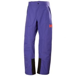 Spodnie narciarskie Helly Hansen Emiko Shell. Fioletowe spodnie snowboardowe męskie Helly Hansen, m, bez wzorów, narciarskie. Za 946.50 zł.