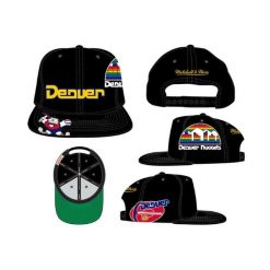 Czapka typu snapback Mitchell & Ness Denver Nuggets. Czarne czapki i kapelusze męskie Mitchell & Ness, bez wzorów. Za 226.50 zł.