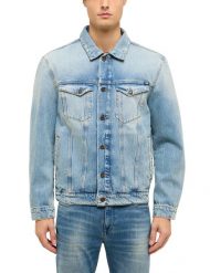 Męska Kurtka Jeansowa Mustang Style Dallas Jacket Denim Blue 1017682 5000 572. Niebieskie kurtki męskie Mustang, m, bez wzorów, z denimu, bez kaptura. Za 199.99 zł.