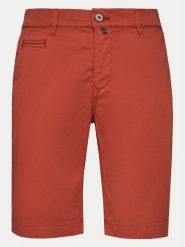 Pierre Cardin Szorty materiałowe C3 34770/000/4007 Bordowy Regular Fit. Czerwone szorty męskie Pierre Cardin, m, bez wzorów, z bawełny. Za 319.99 zł.