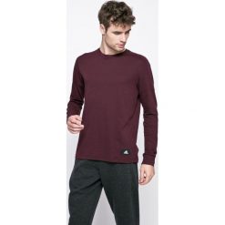 Adidas Performance - Longsleeve. Czarne bluzki z długim rękawem męskie adidas Performance, z bawełny, z okrągłym kołnierzem. W wyprzedaży za 79.90 zł.