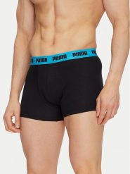 Puma Komplet bokserek 938327 Czarny. Czarne bokserki męskie Puma, m, bez wzorów, z bawełny. Za 99.99 zł.