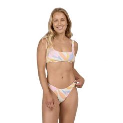 Kostium kąpielowy dwuczęściowy z kwiatowym stanikiem dla kobiet Salty Crew. Białe bikini damskie SALTY CREW, l, bez wzorów. Za 308.00 zł.