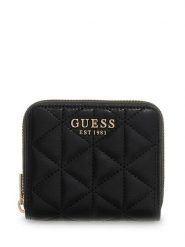 Guess Portfel Paisleigh Slg SWQG98 83137 Czarny. Czarne portfele damskie Guess, z aplikacjami, ze skóry. Za 219.99 zł.