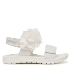 Sandały Primigi. Białe sandały dziewczęce Primigi, bez zapięcia. Za 229.99 zł.