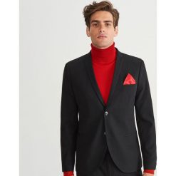 Marynarka garniturowa SUPER SLIM FIT - Czarny. Marynarki męskie marki Giacomo Conti. W wyprzedaży za 119.99 zł.