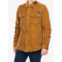 Koszula turystyczna męska Kavu Petos. Brązowe koszule męskie KAVU, m, bez wzorów, casualowe, bez kołnierzyka, bez ramiączek. Za 335.99 zł.