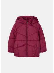 Mayoral Kurtka zimowa 415 Czerwony Regular Fit. Czerwone buty zimowe dziewczęce Mayoral, na zimę, bez wzorów, z syntetyku, bez kaptura. Za 209.99 zł.