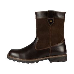 Wygodne botki HORKA Stratford. Czarne botki damskie Horka, na zimę, z gumy, bez obcasa, bez zapięcia. Za 390.00 zł.