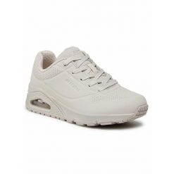 Sneakersy damskie Skechers Uno-Stand On Air. Brązowe obuwie sportowe damskie Skechers, bez wzorów, z materiału, trekkingowe, Skechers Sport. Za 368.00 zł.
