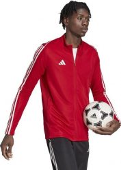Adidas Bluza męska adidas Tiro 23 League Training Track Top czerwona HS3502 XS. Czerwone bluzy męskie Adidas, m, bez wzorów, bez kaptura. Za 128.51 zł.