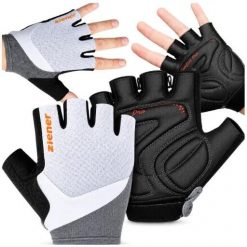ZIENER RĘKAWICZKI DAMSKIE SPORTOWE ROWER SIŁOWNIA FITNESS rozmiar 6,5. Czarne rękawiczki damskie Ziener, bez wzorów, z materiału, sportowe. Za 49.99 zł.
